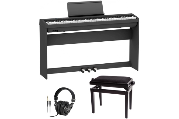 Roland FP-30X Fekete - Teljes Készlet