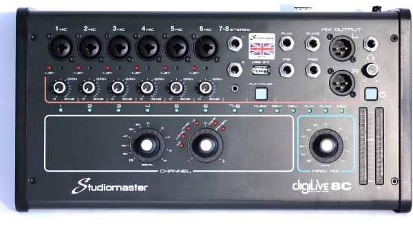 Studiomaster Digilive 8C