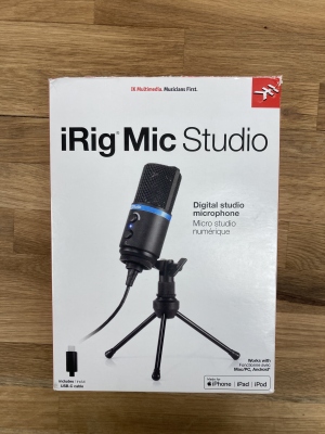 IK Multimedia iRig Mic Stúdió Black