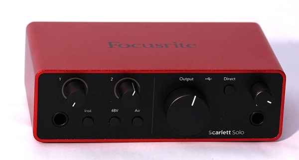 Focusrite Scarlett Solo 4th Gen