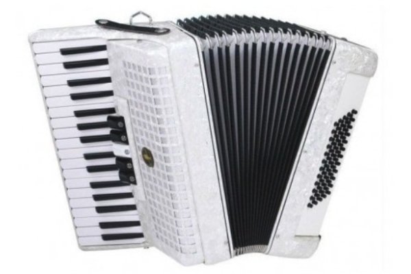 Harmonika 1308 White