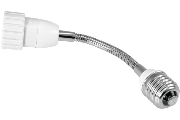 Eurolite Adapter E-27 to GU-10 Gooseneck Eurolite Adapter E-27 to GU-10 Gooseneck