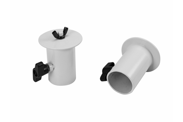 Omnitronic BOB-4 Stand Adaptor white 2x