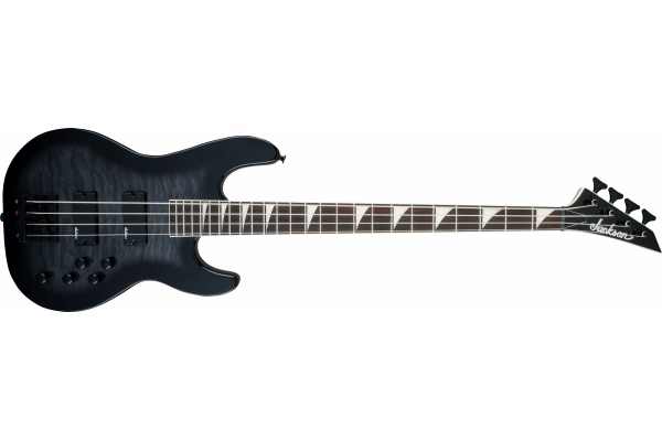 JS Series Concert™ Bass JS3Q Amaranth Fingerboard Transparent Black Burst