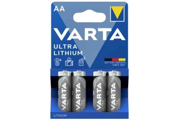 Varta Ultra Lithium AA (R6) Set 4 Varta Ultra Lithium AA (R6) Set 4