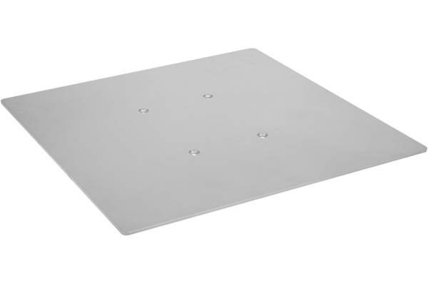 Decotruss Quad Base Plate 500 sil