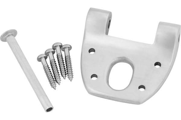 Extra Short Hinge w/Hinge Pin and Screws Polished