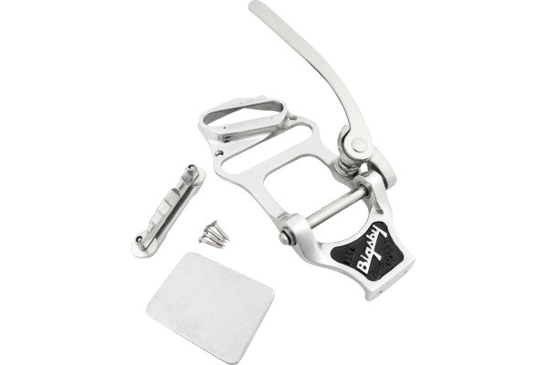 Bigsby Tailpiece B16 with Bridge and Neck Shim Polished Aluminum