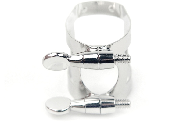 Ligature & Cap Soprano Saxophone Nickel