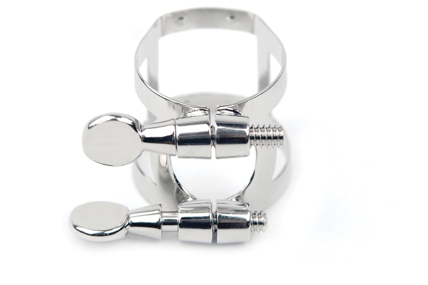 Ligature & Cap Tenor Saxophone (Hard Rubber) Nickel