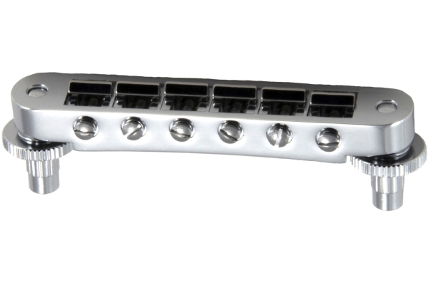 521C Tune-O-Matic Guitar Bridge (Unnotched) Chrome