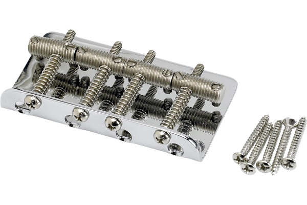 Fender Pure Vintage Bass Bridge Assembly Nickel/Chrome