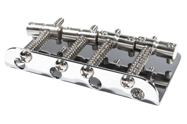Fender Pure Vintage '70s Jazz Bass Bridge Assembly Chrome
