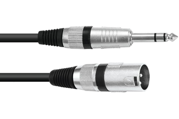 Omnitronic Balanced Audio XLRm - TRS 5m