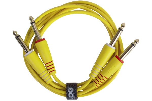 UDG Ultimate Audio Cable Set Dual TS-TS 1.5m - Yellow