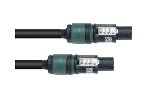 Speaker cable Speakon 4x2.5 1.5m bk