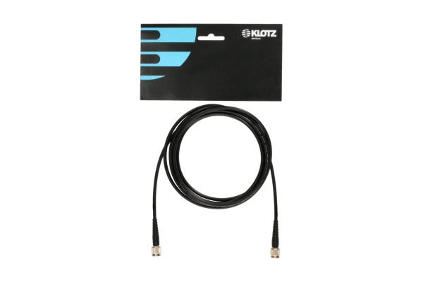 flexible 50 ohms coax cable - RG58C/Uwith TNC plugs by Damar & Hagen - 0,5 m