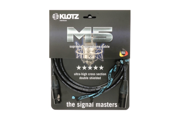 Klotz M5 Supreme Microphone Cable  - 1.5m