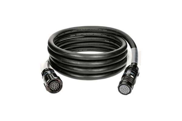 Klotz 24x 4.0 mm² speaker cable eXtreme PVCPA-COM® 25p F/M with sliver-plated contacts and plastic strain relief - 35 m