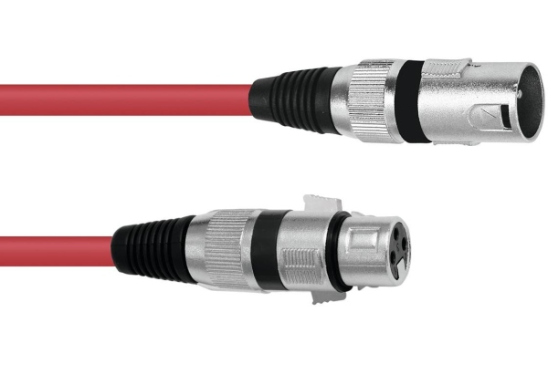 XLR Cable Red 1m
