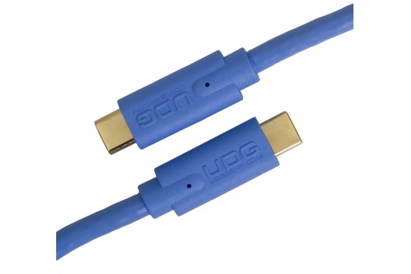 Ultimate Audio Cable USB 3.2 C-C Straight 1.5m - Blue