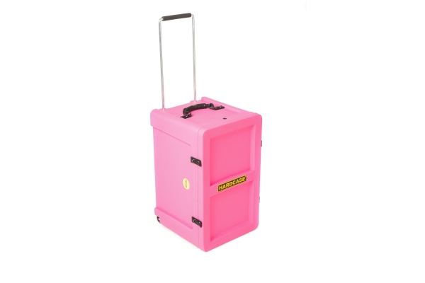 Hardcase Cajon Case - Pink/full velour Lining