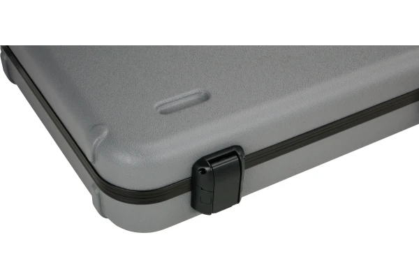 Fender Deluxe Molded Strat/Tele Case Silver/Blue