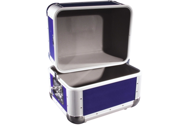 Record Case ALU 50/50, rounded, dark blue
