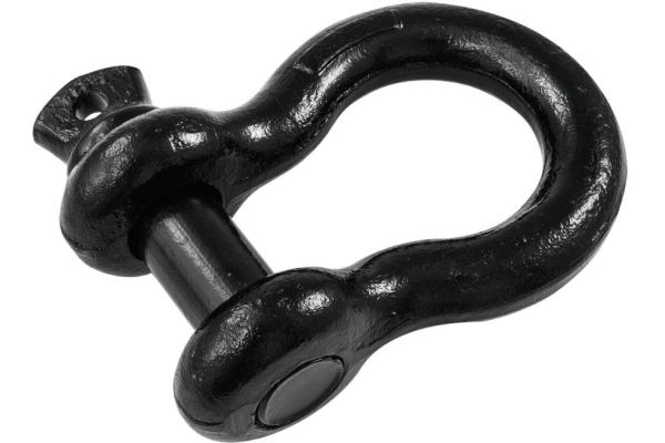 Shackle 22mm black with Screwbolt
