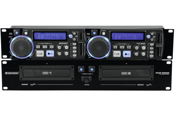Omnitronic XCP-2800 Dual CD Player Omnitronic XCP-2800 Dual CD Player