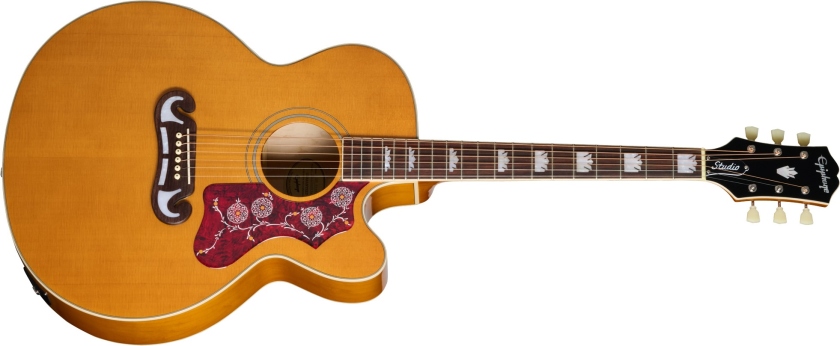 Epiphone J-200 Stúdió EC - Natural