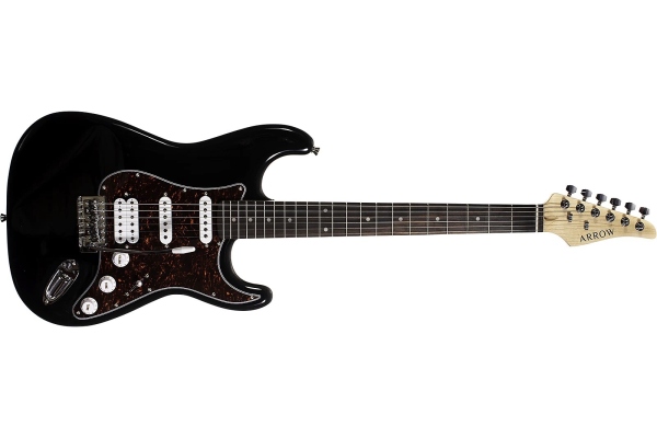 Arrow Tonecaster ST 211 Deep Black Rosewood/T-shell