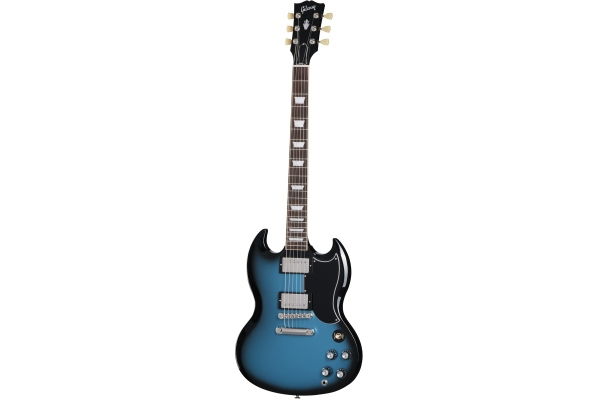 Gibson SG Standard '61 Stop Bar Pelham Blue Burst