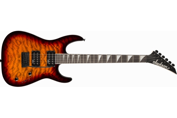 JS Series Dinky JS20 DKQ 2PT Amaranth Fingerboard Transparent Tobacco Burst