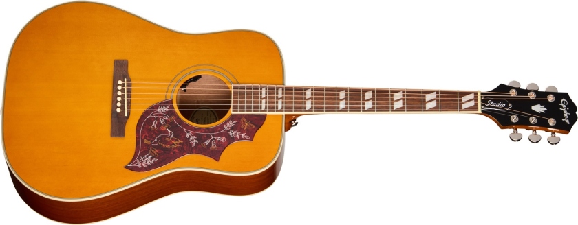 Epiphone Hummingbird Stúdió Natural