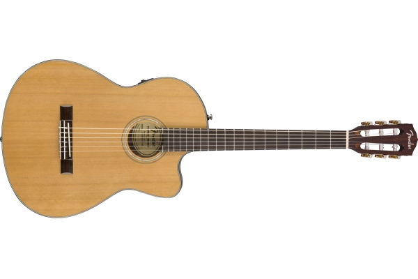 Fender CN-140SCE Nylon Nat W/Case