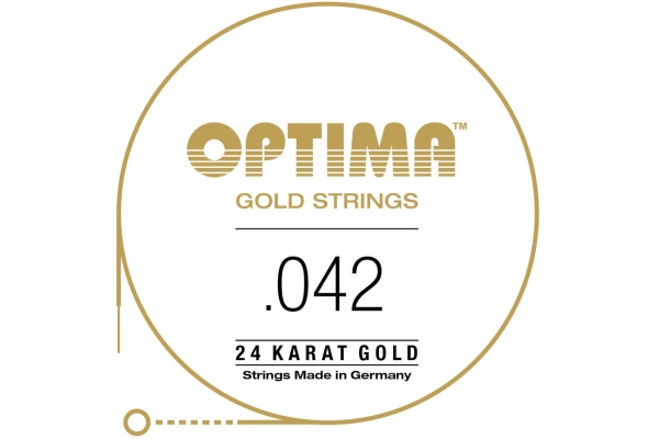 Optima Gold strings A5 .042w