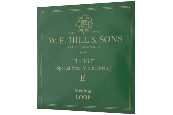 W.E. Hill & Sons Violin String E - Medium - Loop End