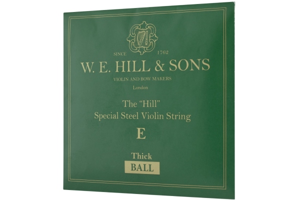 W.E. Hill & Sons Violin String E - Strong - Ball End