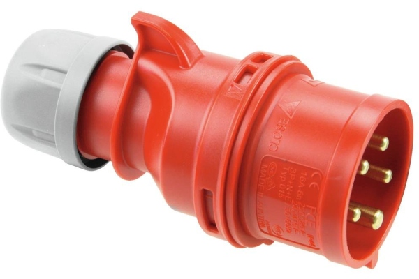 CEE Plug 32A 5pin rd
