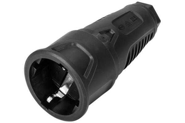 Safety Connector Rubber bk