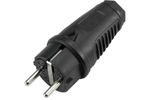 Safety Plug Rubber bk