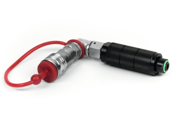 CO2 Bottle to Hose 90 degree Quick Connector