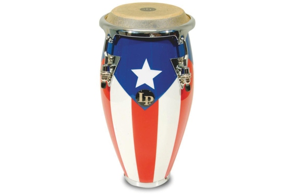 Conga Mini Tunable Puerto Rican Flag