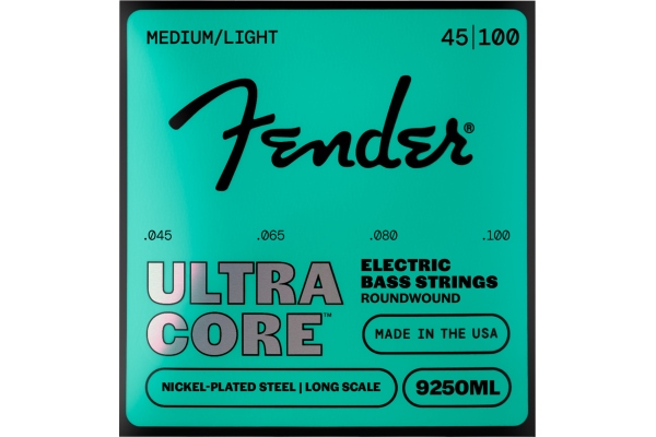 9250 Ultracore™ Bass Strings Nickel Plated Steel Ball End 9250ML Gauges .045-.100 (4)