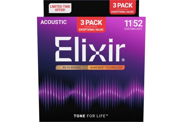 3Pack Nanoweb Acoustic 80/20 11-52 16564