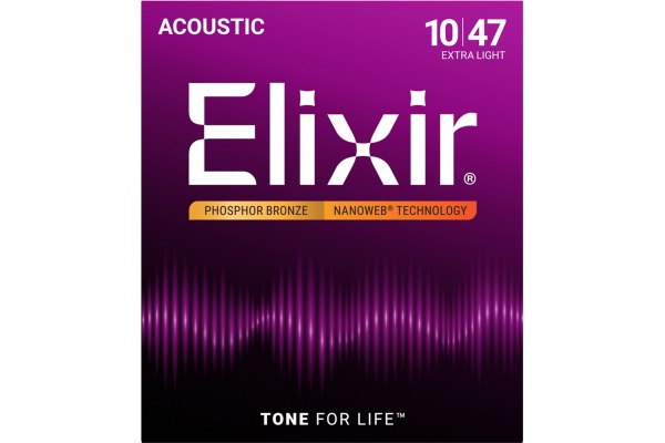 Nanoweb Acoustic Ph Bronze Extra Light 16002