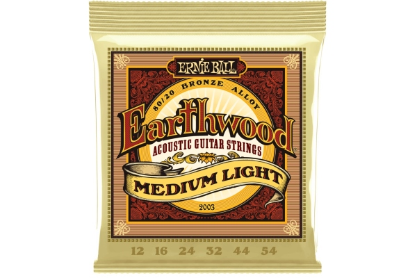 Ernie Ball Earthwood Bronze ML 2003