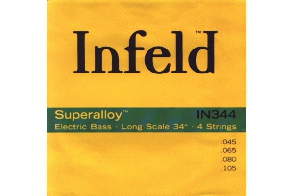 Corzi chitara bas Superalloy. Round Wound Long Scale Set
