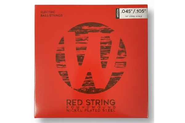 Warwick Red Strings Electric Bass 4M - Nickel Plated Steel